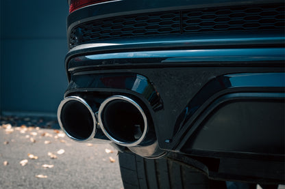Spoiler posteriore Mantovana Diffusore Doppia Uscita adatto per Audi Q8 (2018-)