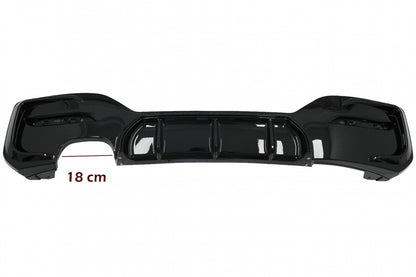 diffusore doppia uscita sinistra adatto per BMW Serie 1 F20 F21 LCI