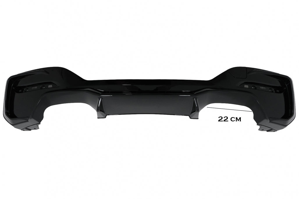 Paraurti posteriore Spoiler Mantovana Diffusore adatto per BMW Serie 1 F20 F21 L