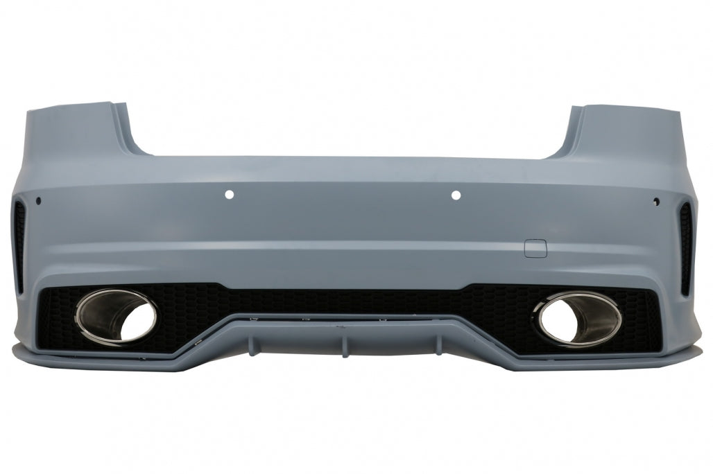 Paraurti posteriore adatto per Audi A3 8V Berlina Pre Facelift (2012-2016) RS Design