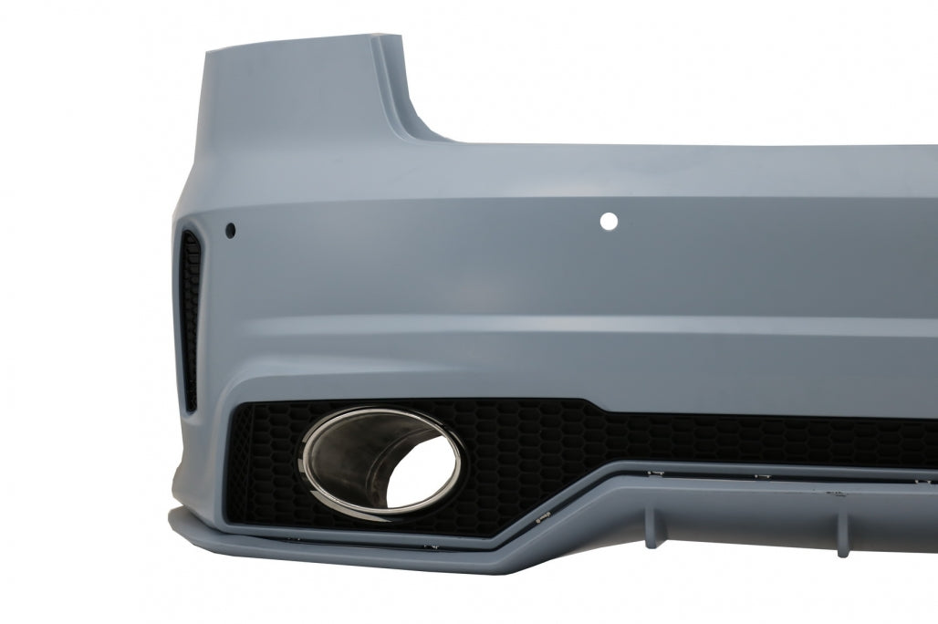 Paraurti posteriore adatto per Audi A3 8V Berlina Pre Facelift (2012-2016) RS Design
