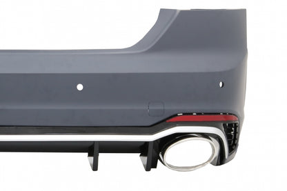 REAR BUMPER SUITABLE FOR AUDI A5 F5 2017+ RAW COMPLETE WITH DIFFUSER AND RS5 LOOK TIPPER