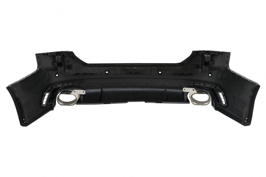 REAR BUMPER SUITABLE FOR AUDI A5 F5 2017+ RAW COMPLETE WITH DIFFUSER AND RS5 LOOK TIPPER