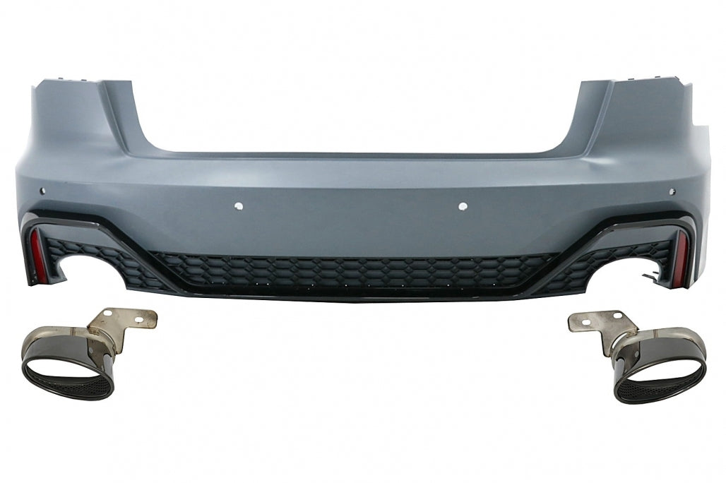 Paraurti posteriore adatto per Audi A6 C8 4K Sedan (dal 2018 in poi) RS Design