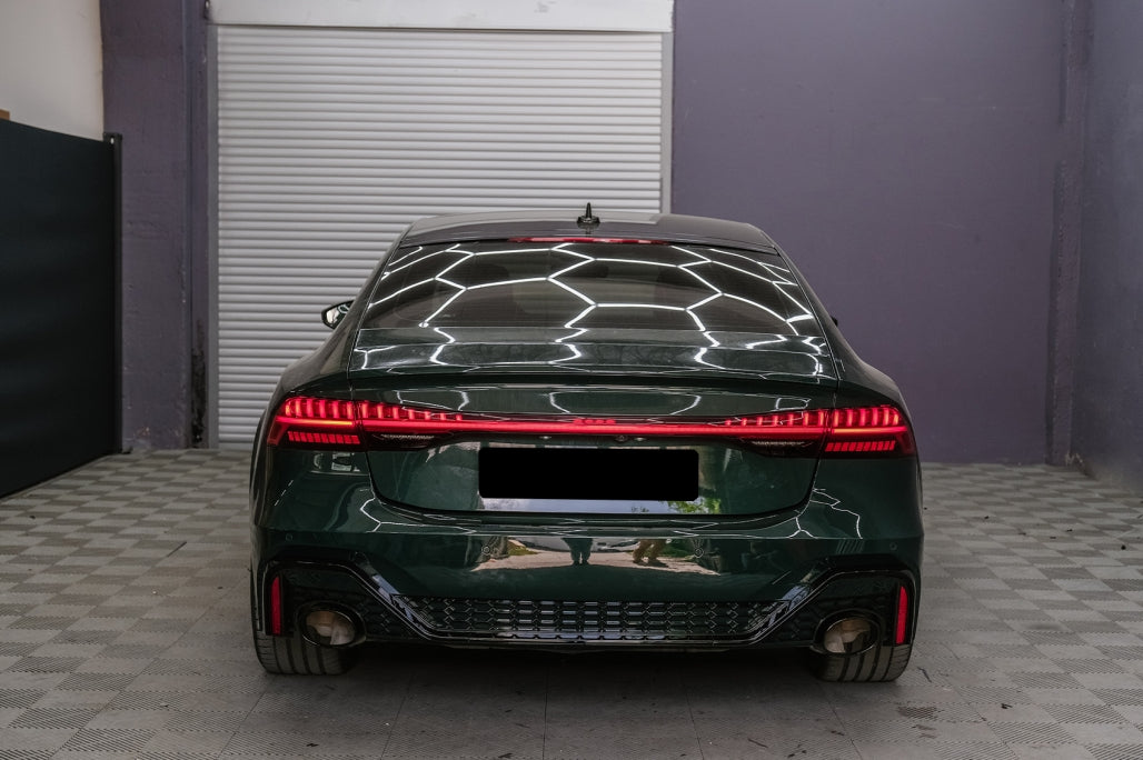 Paraurti posteriore adatto per Audi A7 4K8 Sportback dal 2018 in poi RS Design