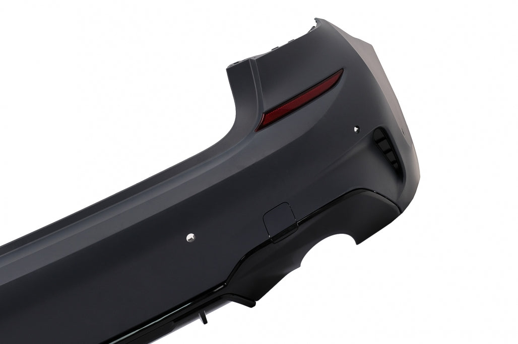Rear Bumper Suitable for BMW 3 Series G20 Sedan (2018-2022) Diffuser Piano Black