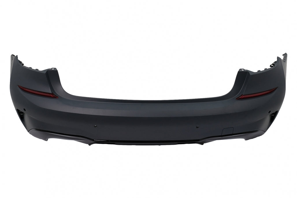 Rear Bumper Suitable for BMW 3 Series G20 Sedan (2018-2022) Diffuser Piano Black