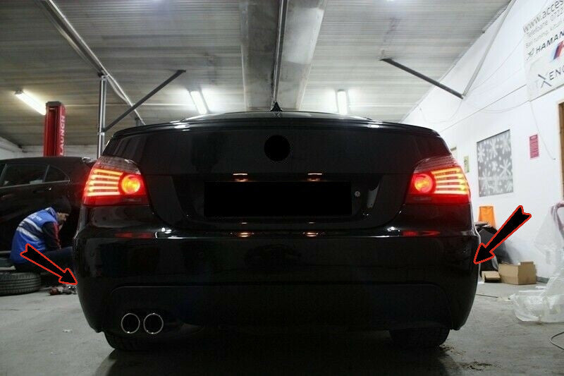 ⭐Paraurti posteriore adatto per BMW Serie 5 E60 03-07 M-Technik Design PDC24mm⭐