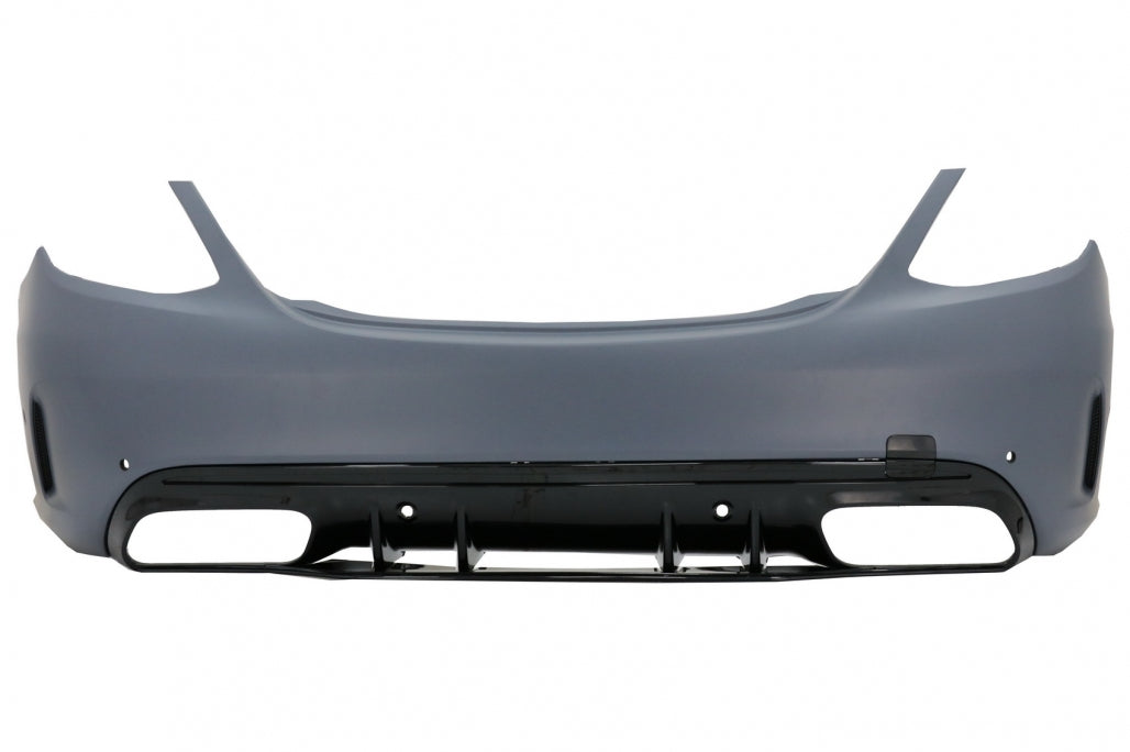⭐Paraurti posteriore adatto per Mercedes Classe C W205 Limousine 14-20 C63 DESI⭐