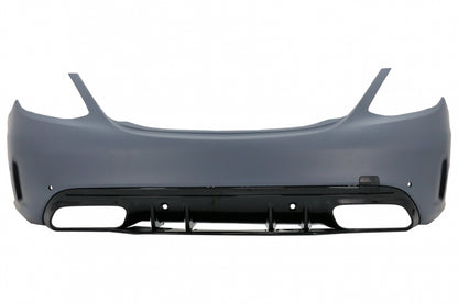 ⭐Paraurti posteriore adatto per Mercedes Classe C W205 Limousine 14-20 C63 DESI⭐