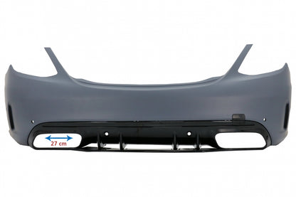 ⭐Paraurti posteriore adatto per Mercedes Classe C W205 Limousine 14-20 C63 DESI⭐