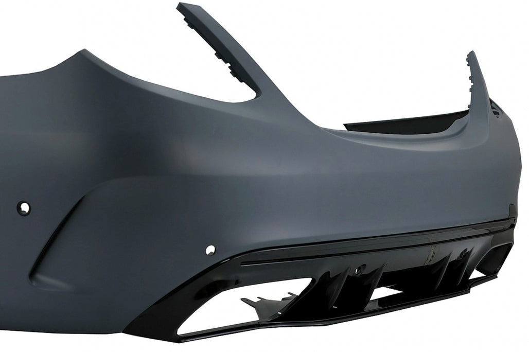 ⭐Paraurti posteriore adatto per Mercedes Classe C W205 Limousine 14-20 C63 DESI⭐