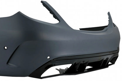⭐Paraurti posteriore adatto per Mercedes Classe C W205 Limousine 14-20 C63 DESI⭐