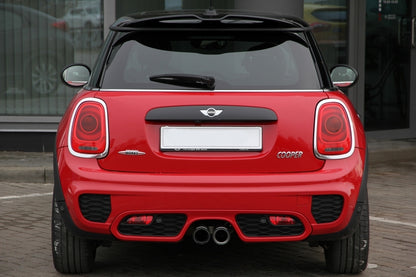 Rear bumper suitable for MINI ONE III F56 3D (2014 onwards) JCW Design