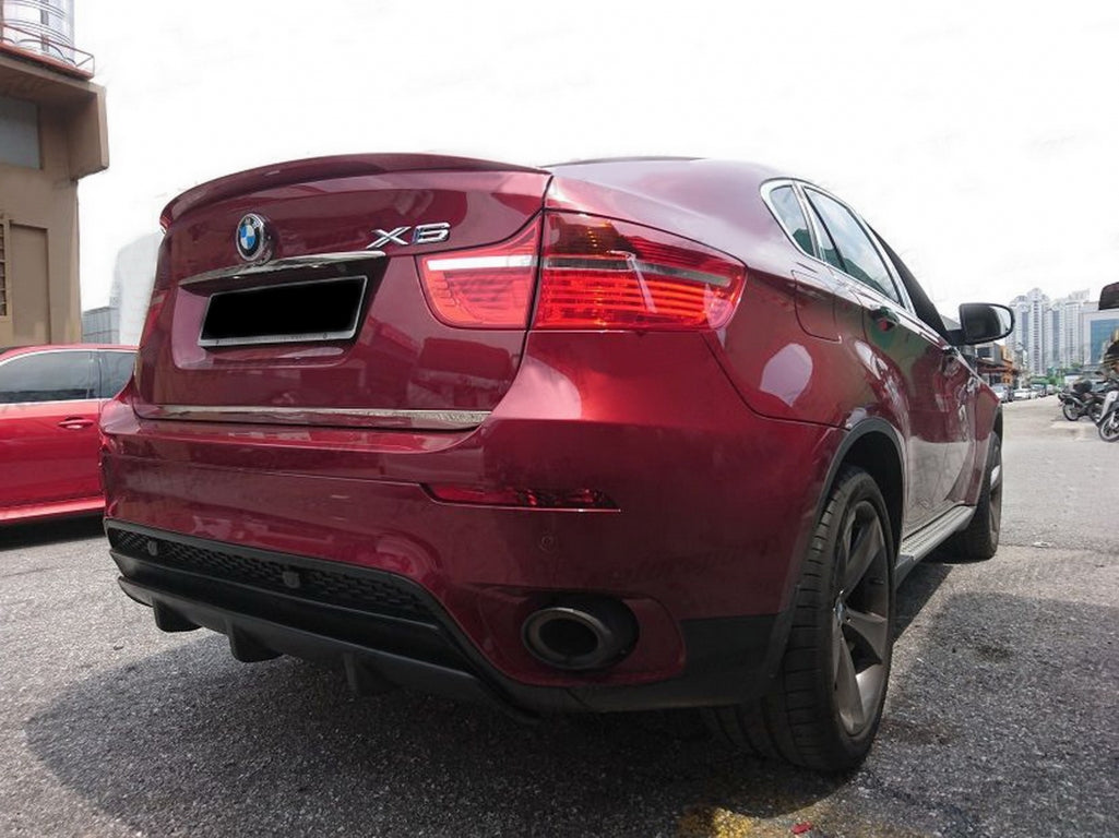 Paraurti posteriore Mantovana Diffusore aria adatto per BMW X6 E71 (2006-2014) M