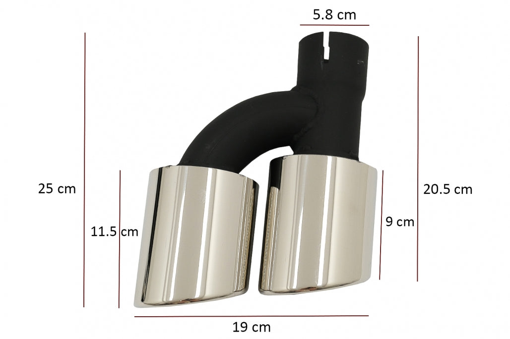 Paraurti posteriore Mantovana Diffusore adatto per Audi A5 F5 S-Line 2017-2019