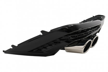 🔥DIFFUSORE ADATTO PER Audi A5 F5 Facelift S-Line (2020-up) Piano Black🔥