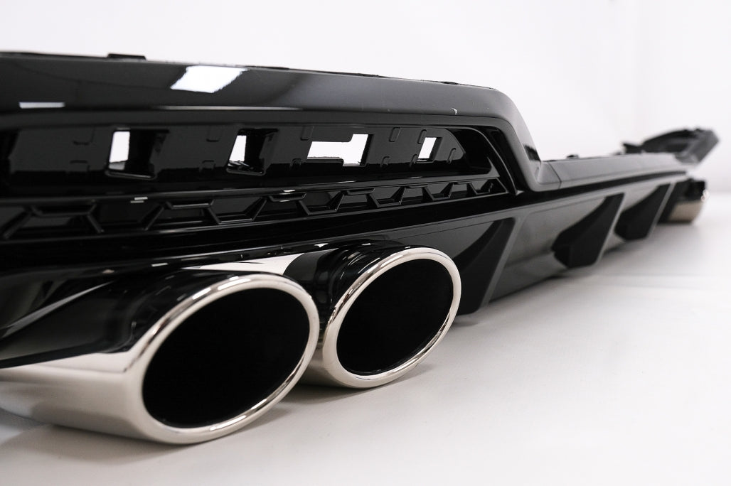 🔥DIFFUSORE ADATTO PER Audi A5 F5 Facelift S-Line (2020-up) Piano Black🔥