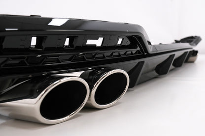 🔥DIFFUSORE ADATTO PER Audi A5 F5 Facelift S-Line (2020-up) Piano Black🔥