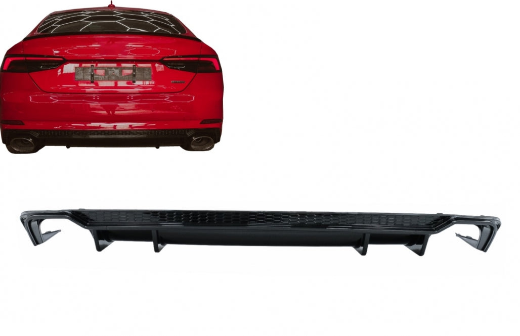 ⭐Diffusore adatto per Audi A5 F5 S-Line (2017-2019) RS5 Design⭐