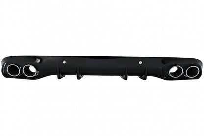 Rear Bumper+Diffuser Fit For Mercedes C-Class C205 A205 2014-2019 