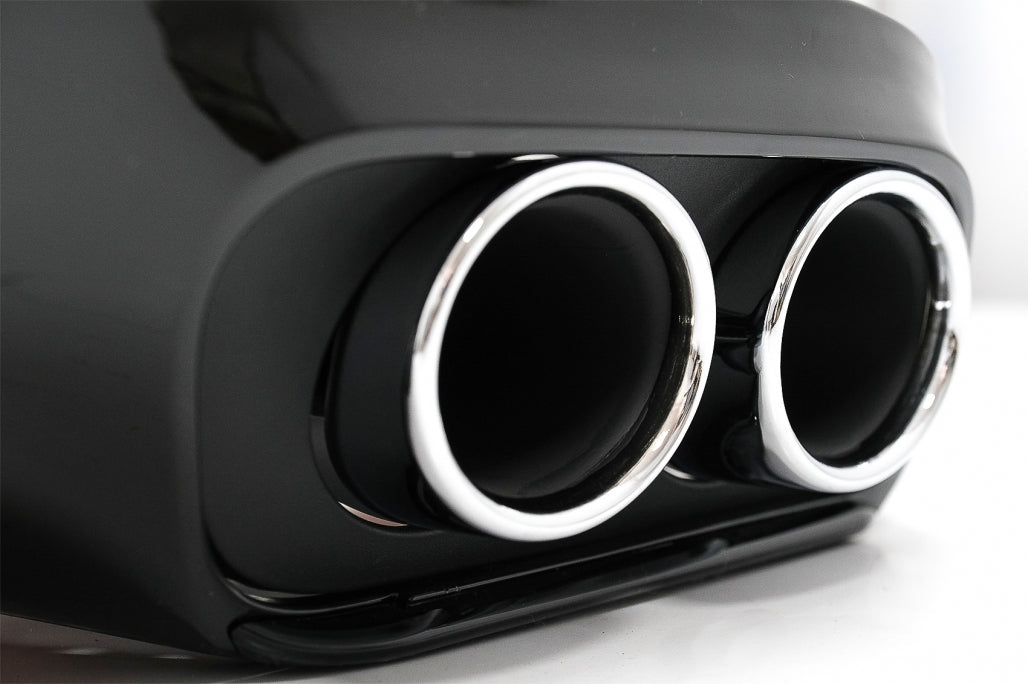 Rear Bumper+Diffuser Fit For Mercedes C-Class C205 A205 2014-2019 