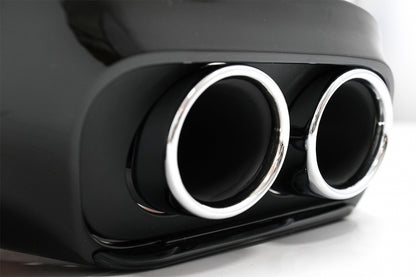 Rear Bumper+Diffuser Fit For Mercedes C-Class C205 A205 2014-2019 