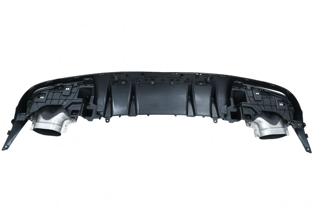 Rear Bumper+Diffuser Fit For Mercedes C-Class C205 A205 2014-2019 