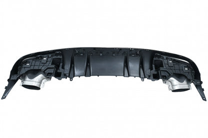 Rear Bumper+Diffuser Fit For Mercedes C-Class C205 A205 2014-2019 