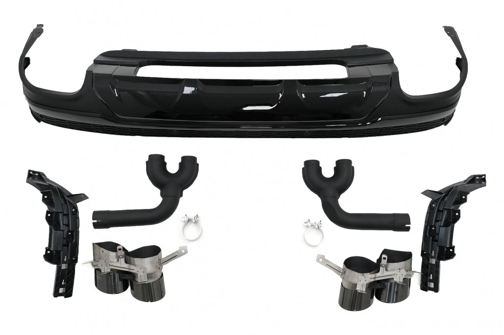 ✔️PARAURTI Doppia uscita con terminale di scarico ADATTO PER Audi Q7 2020+✔️