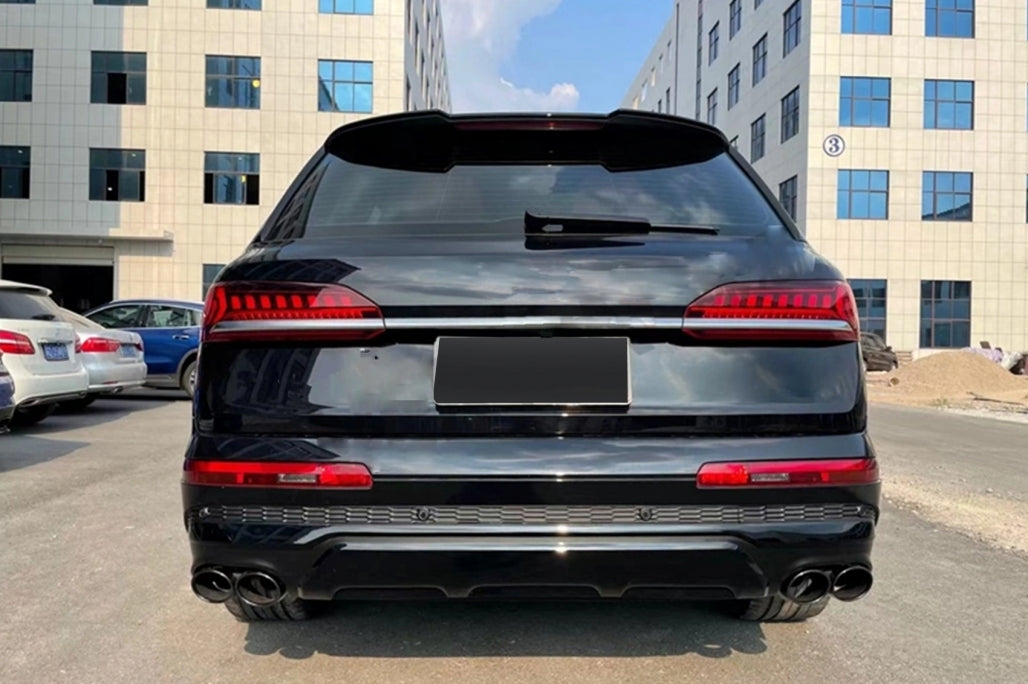 ✔️PARAURTI Doppia uscita con terminale di scarico ADATTO PER Audi Q7 2020+✔️