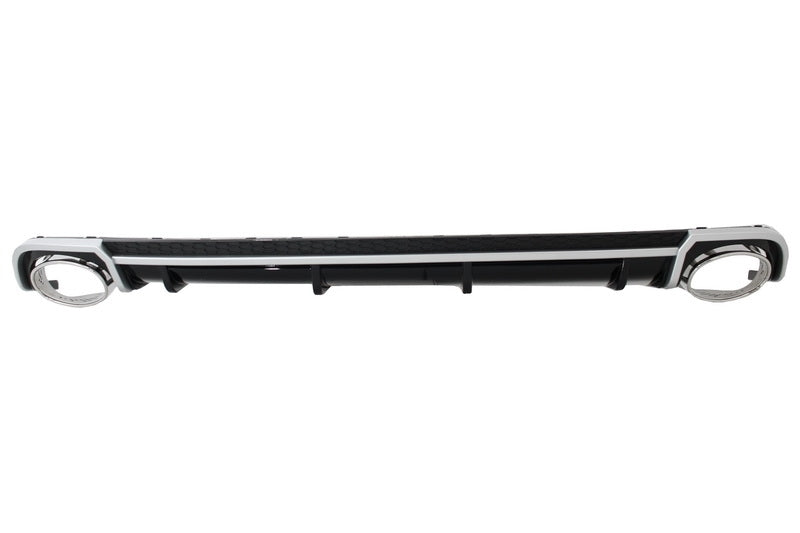 Paraurti posteriore mantovana diffusore punte di scarico adatto per Audi A4 B9