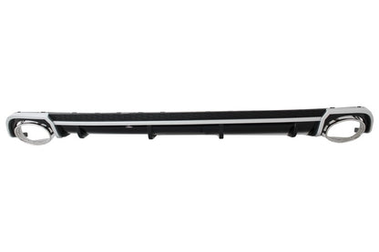 Paraurti posteriore mantovana diffusore punte di scarico adatto per Audi A4 B9