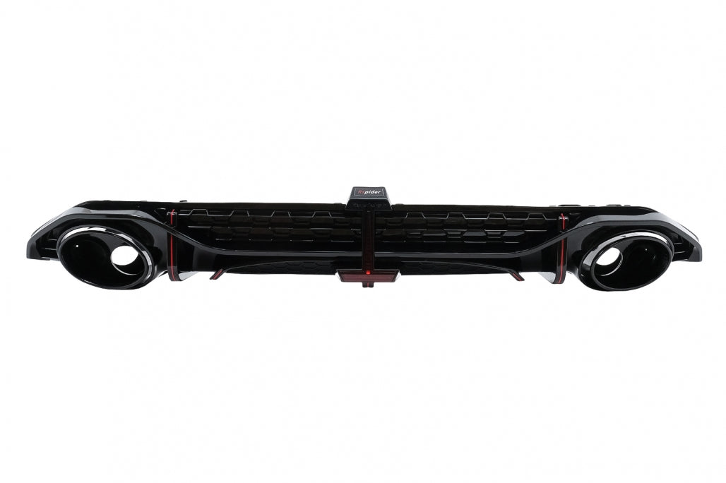 ⚡Diffusore paraurti posteriore adatto per Audi A3 8Y Hatchback S-Line S3 20⚡