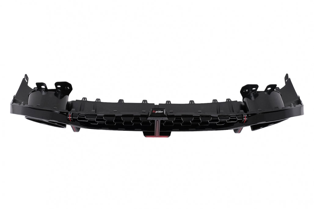 Paraurti posteriore Valance Diffusore adatto per Audi A3 8Y Berlina S-Line 2020-