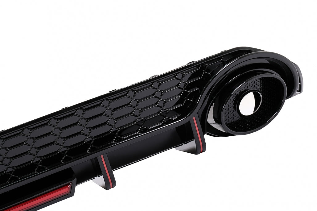 Rear Bumper Mantovana Diffuser Suitable for Audi A3 8Y Sedan S-Line S3 (2020-)
