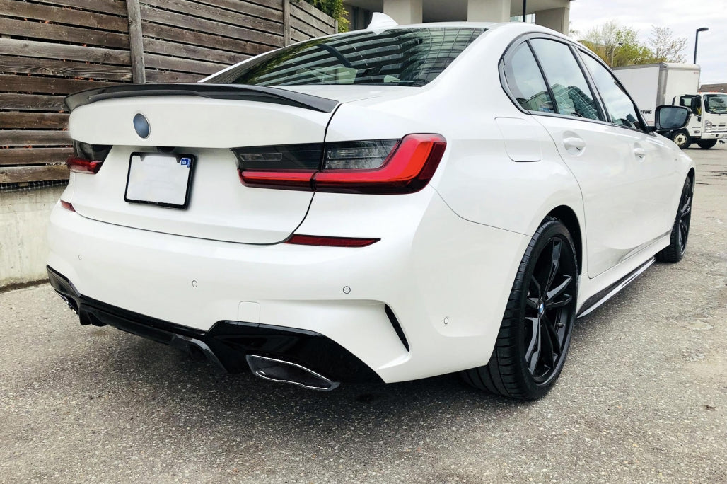Paraurti posteriore Diffusore adatto per BMW Serie 3 G20 G28 Berlina G