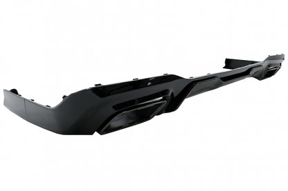 Diffusore con terminali di scarico neri adatto per BMW Serie 2 F44 Gran Coupé