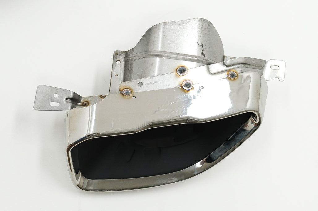 Diffusore Con Terminali di Scarico Cromati adatto per BMW Serie 3 G20 G28 Berl