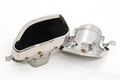 Diffusore Con Terminali di Scarico Cromati adatto per BMW Serie 3 G20 G28 Berl