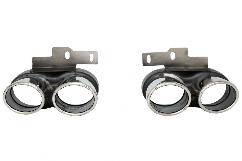 ✨Diffusore con terminali di scarico adatto per Audi A6 C8 4K Avant Berlina 18+✨