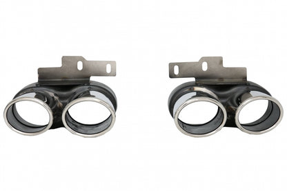 ✨Diffusore con terminali di scarico adatto per Audi A6 C8 4K Avant Berlina 18+✨