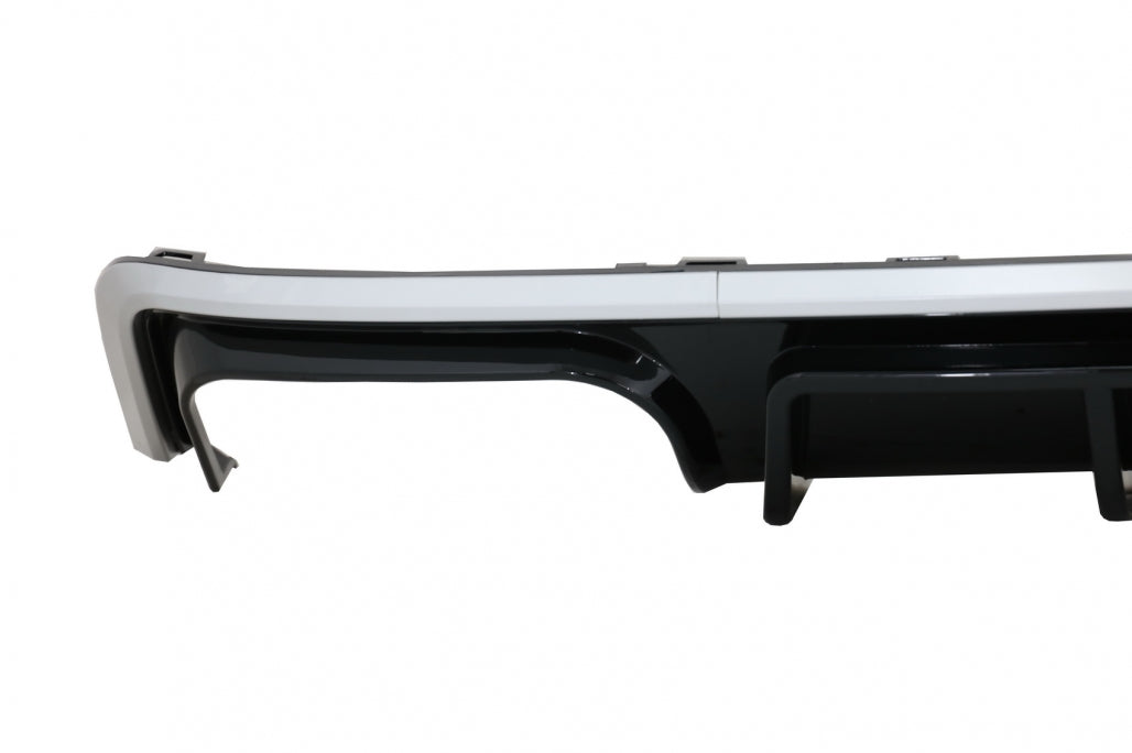 Paraurti Posteriore Diffusore con Terminali di Scarico adatto per Audi A6 C8 4