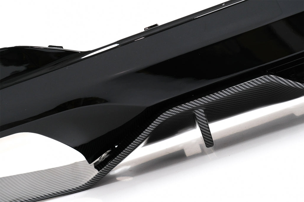 Diffusore Con Terminali di Scarico adatto per BMW Serie 5 G30 G38 (2016-2019)