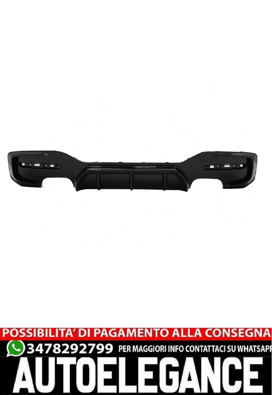 Diffusore Doppia Uscita adatto per BMW Ser Serie 1 F20 F21 LCI (2015-2019) Piano