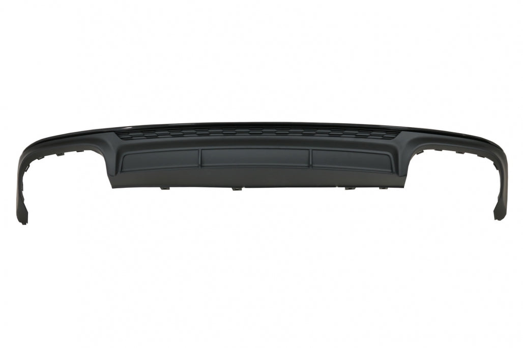 Rear Bumper Diffuser Valance with Exhaust Tips suitable for Audi A6 C8 4K