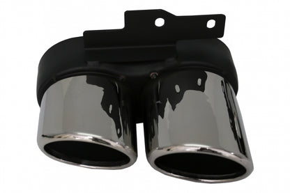 Rear Bumper Diffuser Valance with Exhaust Tips suitable for Audi A6 C8 4K