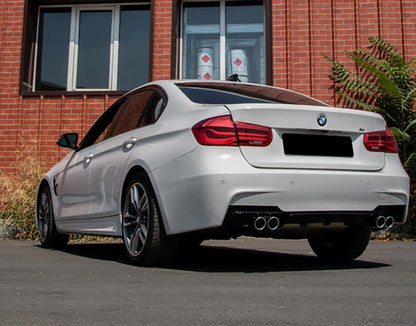 ✨PARAURTI POSTERIORE PER BMW SERIE 3 F30 BERLINA 2011+ DOPPIO LOOK M SPORT M3✨