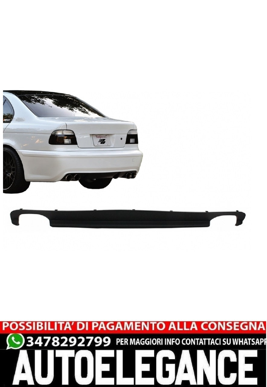 Diffusore per mantovana spoiler paraurti posteriore adatto per BMW Serie 5 E39 (