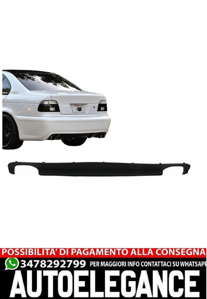 Diffusore per mantovana spoiler paraurti posteriore adatto per BMW Serie 5 E39 (